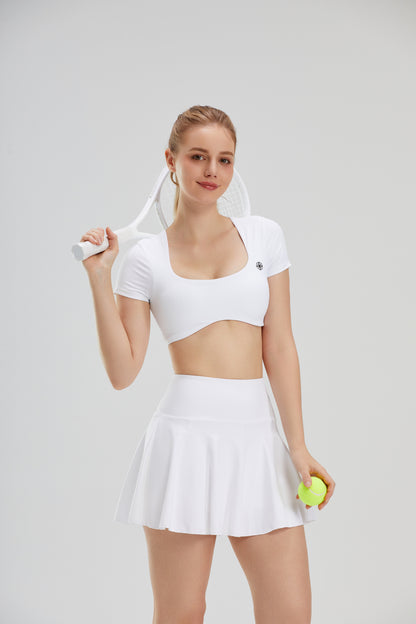 Tennis Skirt Set Short Top